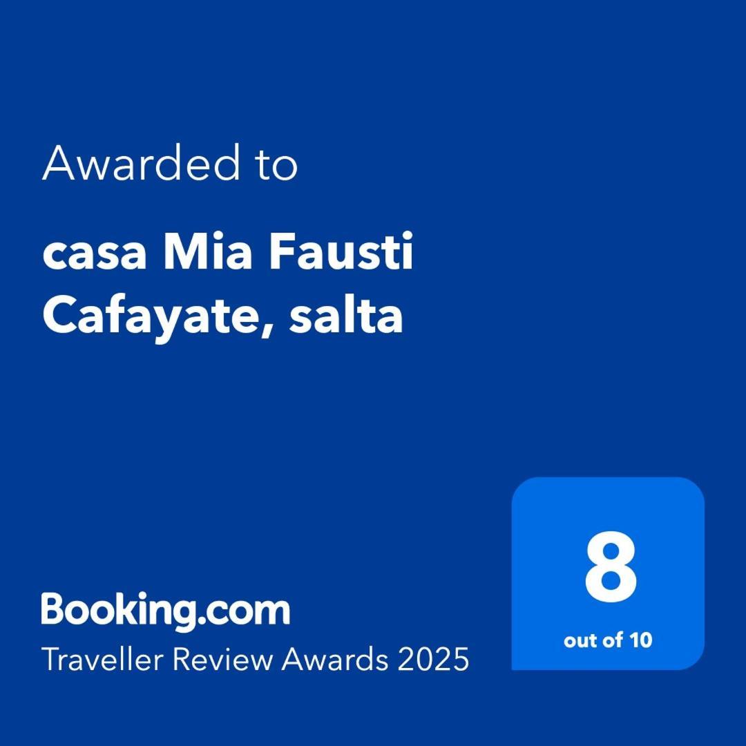 Vila Casa Mia Fausti Cafayate, Salta Exteriér fotografie